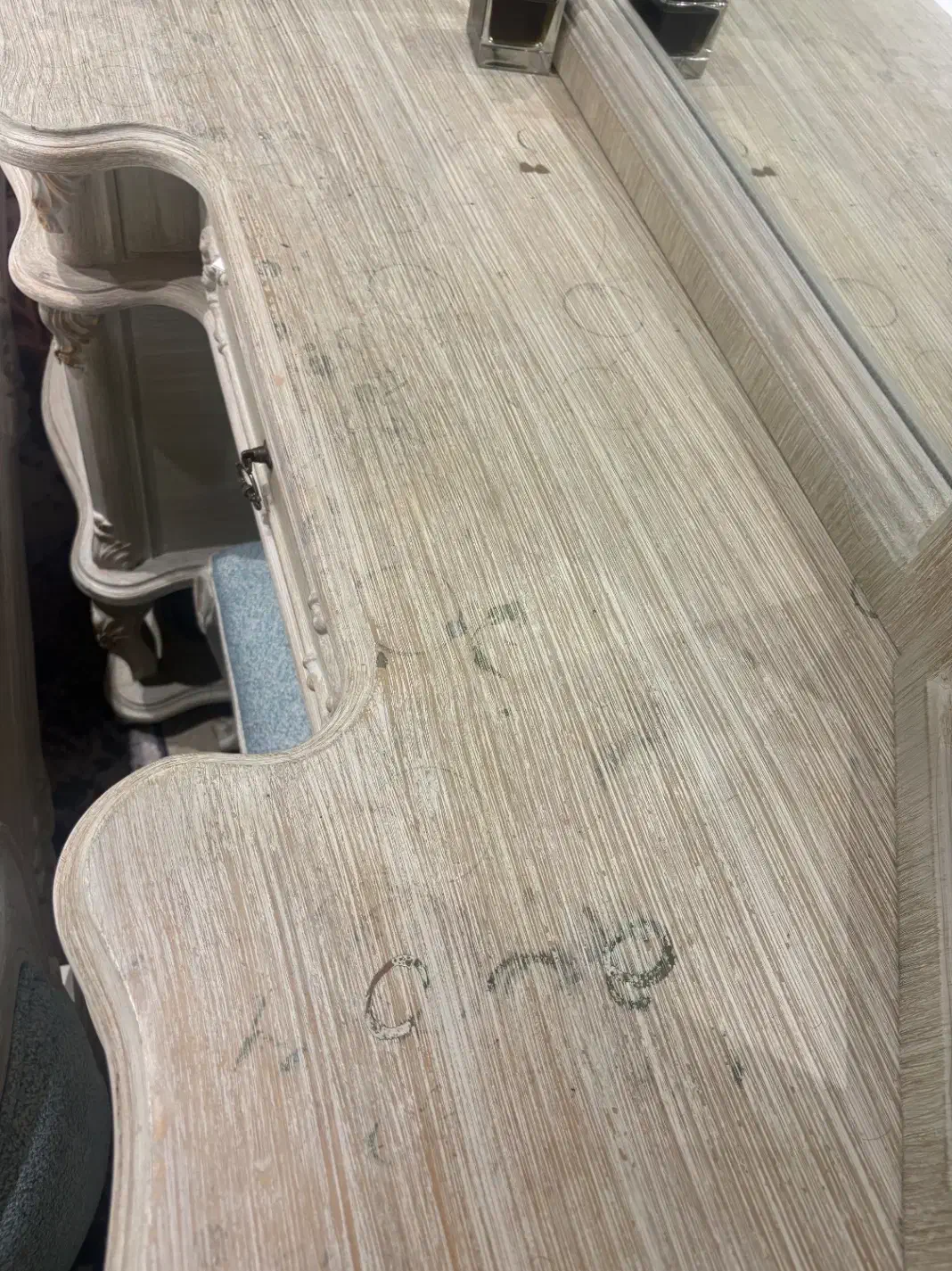 تخت کینگ سایز ۱۸۰در۲۰۰ منبت کاری|تخت و سرویس خواب|ورامین, ورامین|دیوار