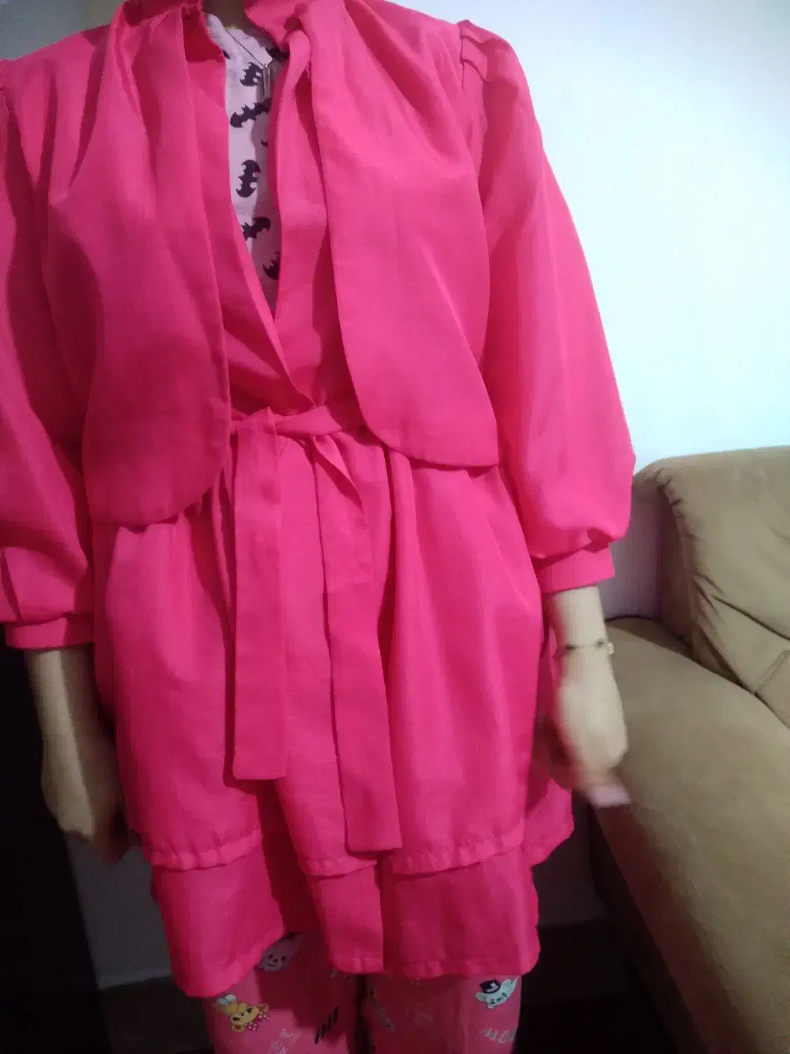 مانتودخترانه صورتی|لباس|قم, فرهنگیان و شهربانی|دیوار