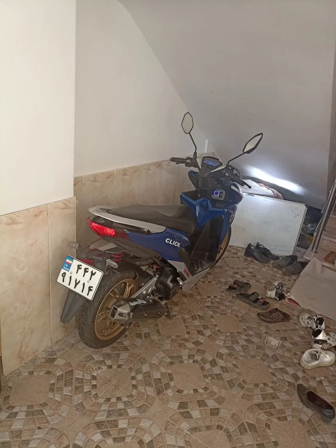 کلیک150 در حدخشک|موتورسیکلت|مشگین شهر, |دیوار