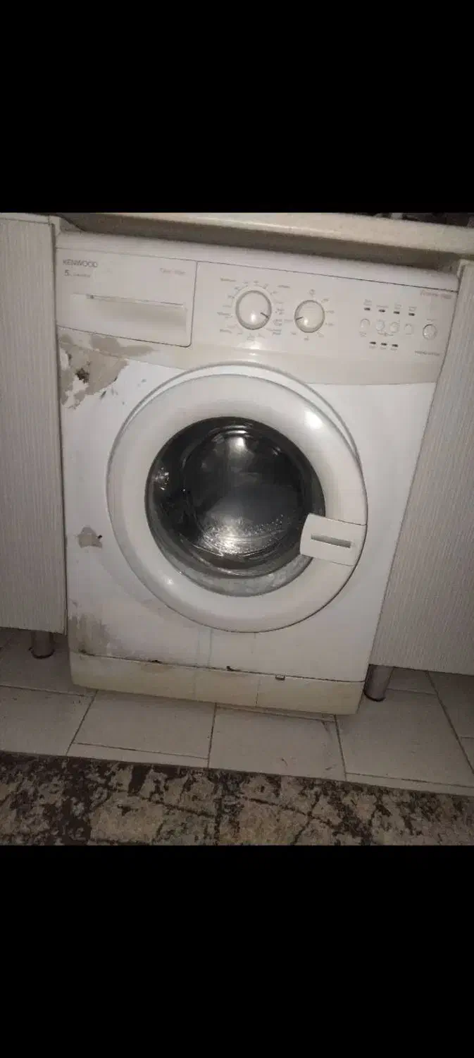 ماشین لباس‌شویی کنوود ۵ کیلویی|ماشین لباسشویی و خشک‌کن لباس|محمدشهر, شهرک پیام (مهرالبرز)|دیوار