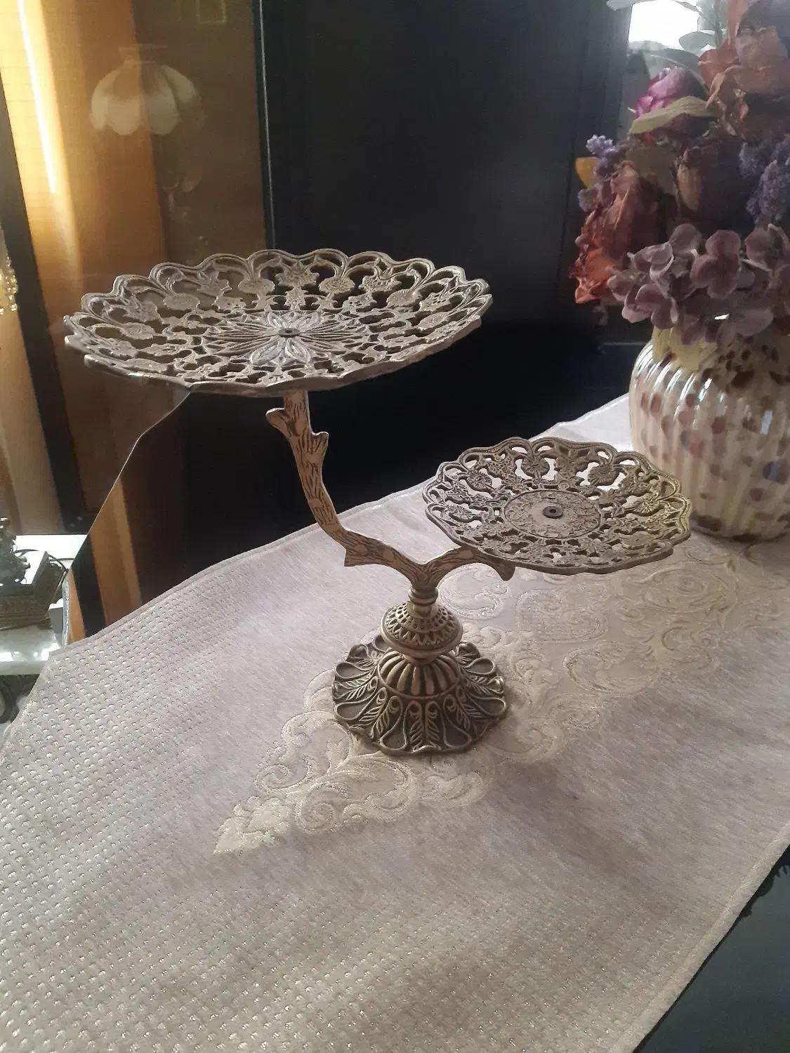 شیرینی خوری برنجی|صنایع دستی و سایر لوازم تزئینی|پاکدشت, پاکدشت (مامازند)|دیوار