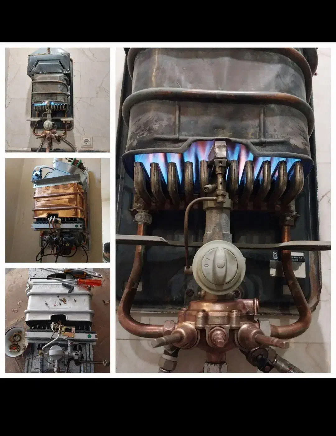 تعمیر و سرویس آبگرمکن گازی سیار و شبانه روزی|خدمات پیشه و مهارت|آبادان, |دیوار