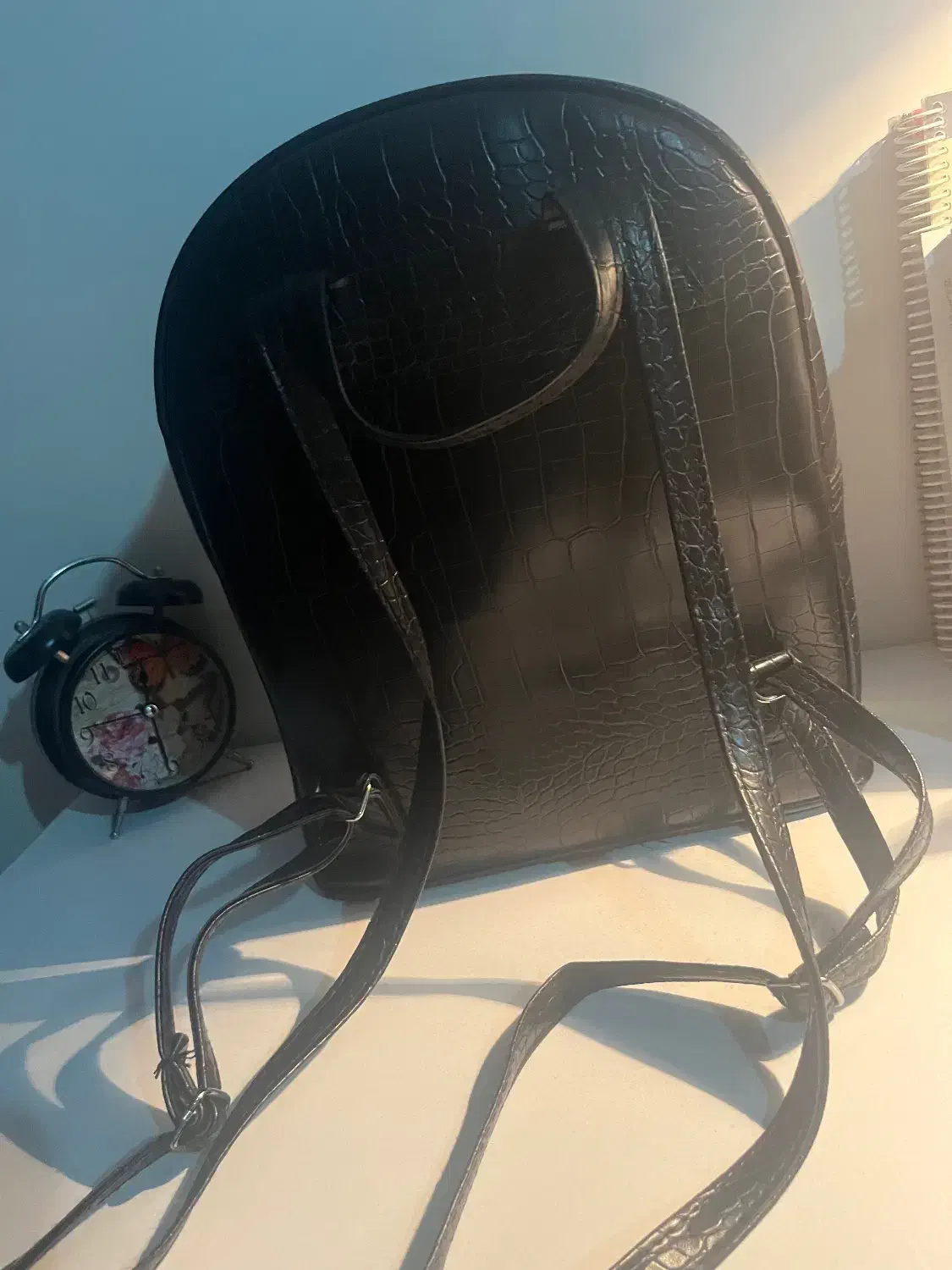 کوله چرم مصنوعی زنانه|کیف، کفش، کمربند|ساری, |دیوار