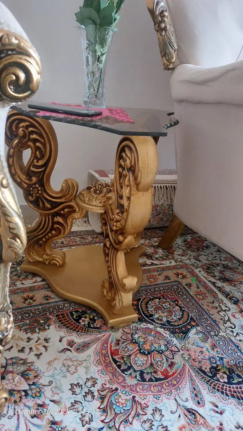 مبل سلطنتی 7نفره|مبلمان خانگی و میز عسلی|هشتگرد, فاز ۷ مهستان|دیوار