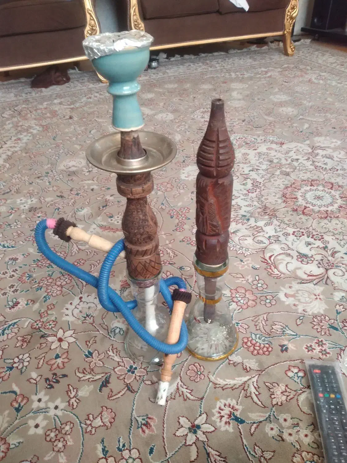 قلیان چوبی|صنایع دستی و سایر لوازم تزئینی|کرج, خرمدشت|دیوار