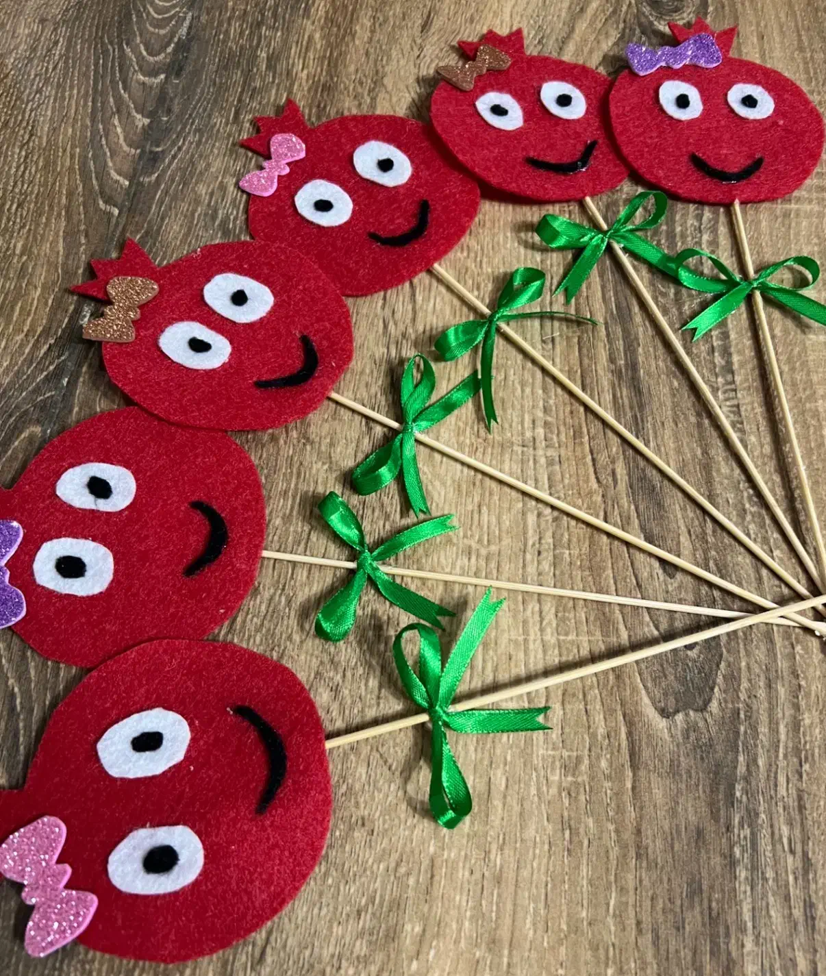 گیفت یلدایی نمدی انار و هندوانه|صنایع دستی و سایر لوازم تزئینی|شهریار, شهرک شاهد|دیوار