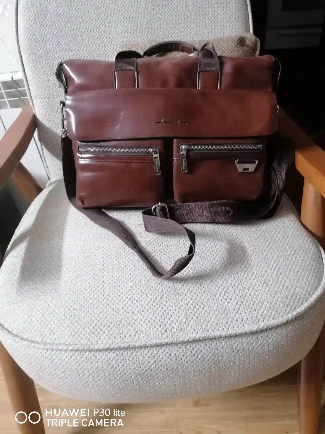 کیف تمام چرم اداری ودانشجویی|کیف، کفش، کمربند|نیشابور, تختی|دیوار