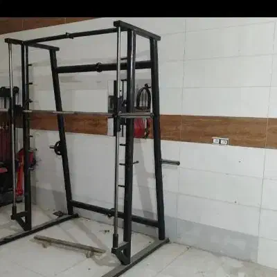 یک دستگاه اسمیت|تجهیزات ورزشی|نوسود, |دیوار