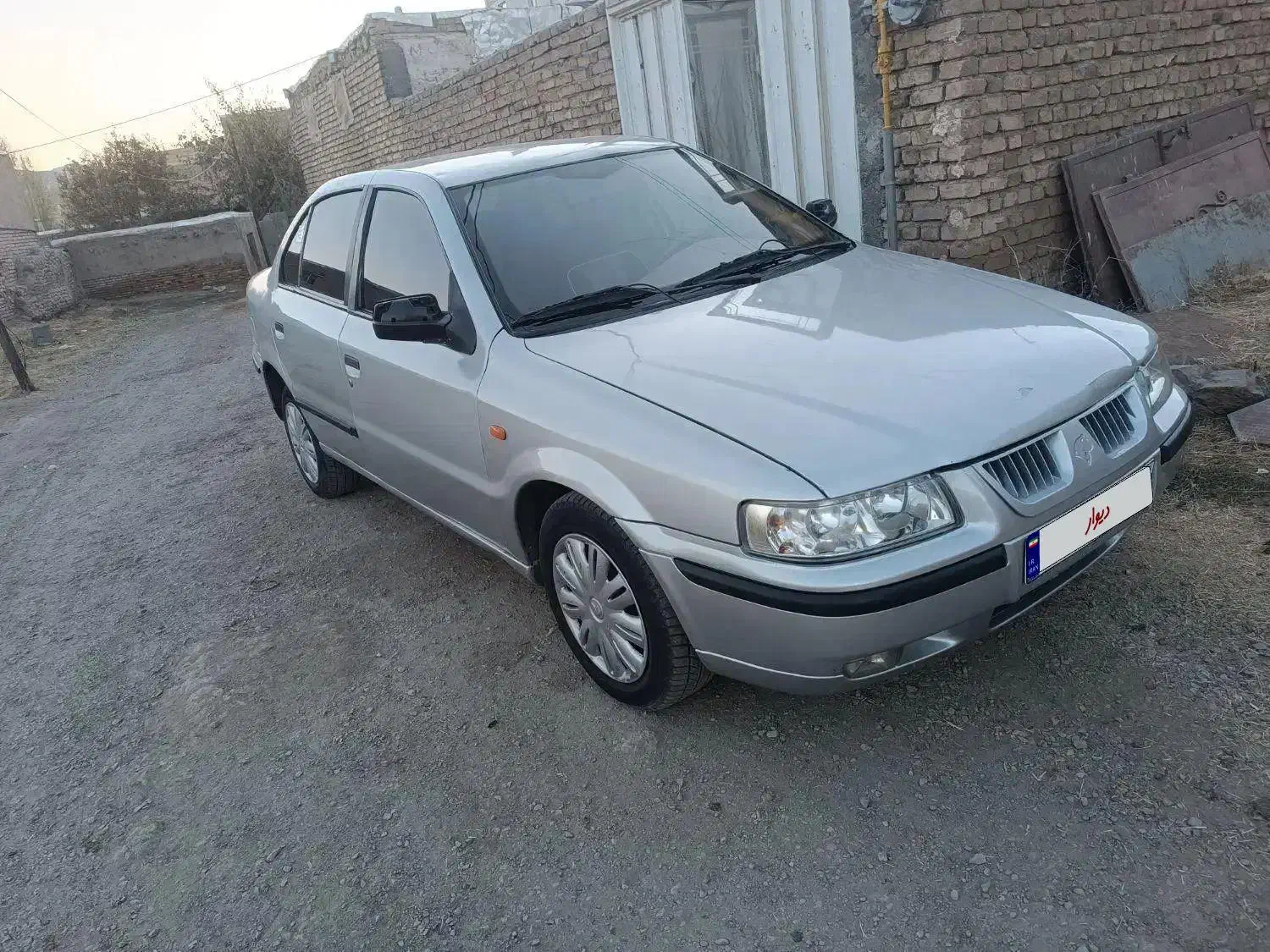 سمند86دور رنگ بدون کوچکترین ضربه|خودرو سواری و وانت|دهگلان, |دیوار