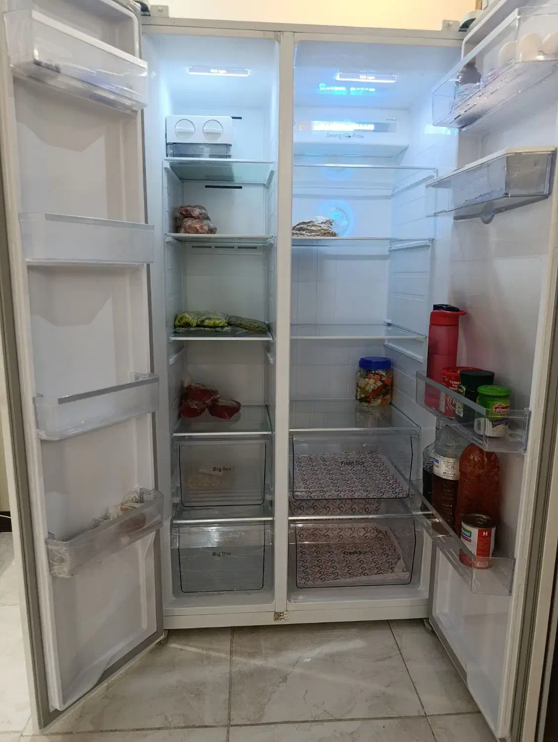 یخچال ساید بای ساید|یخچال و فریزر|هشتگرد, فاز ۱ مهستان|دیوار