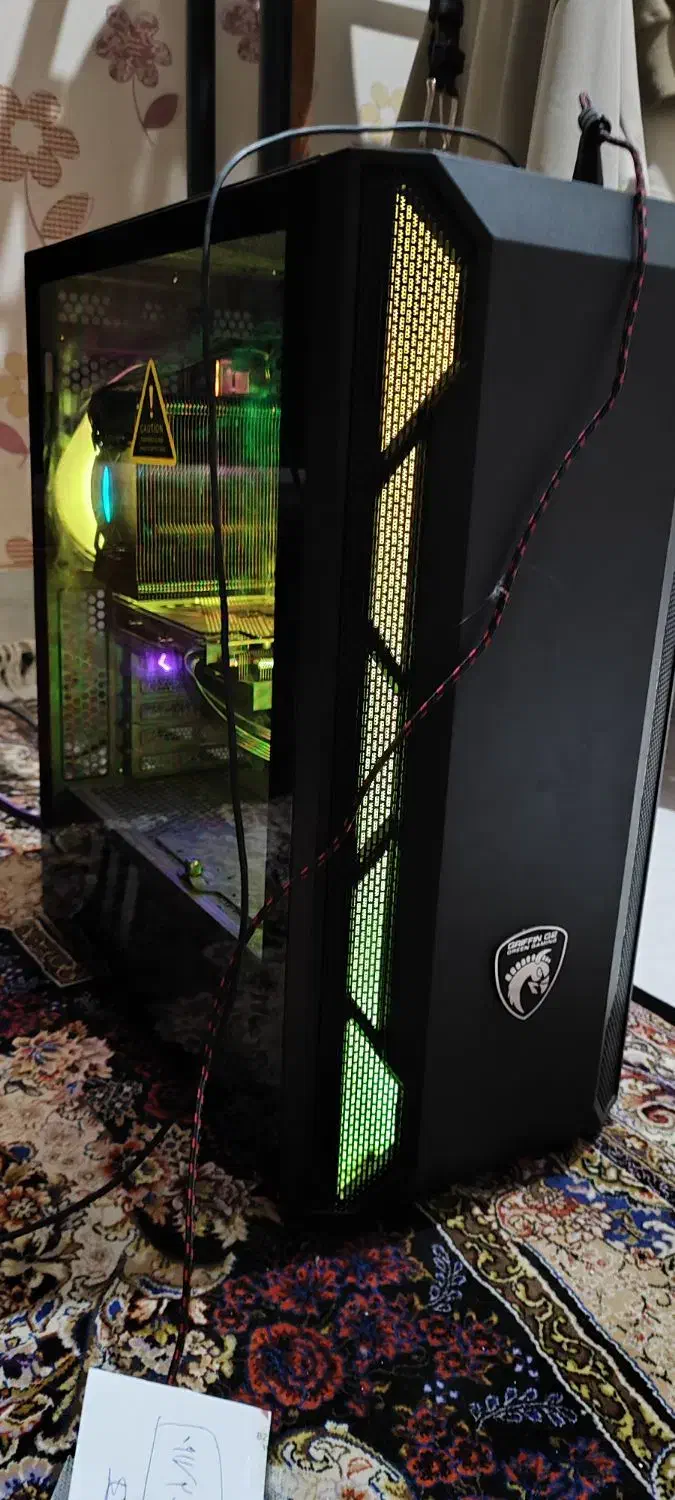 کیس گیمینگ نسل 12|رایانه رومیزی|شیراز, میانرود|دیوار