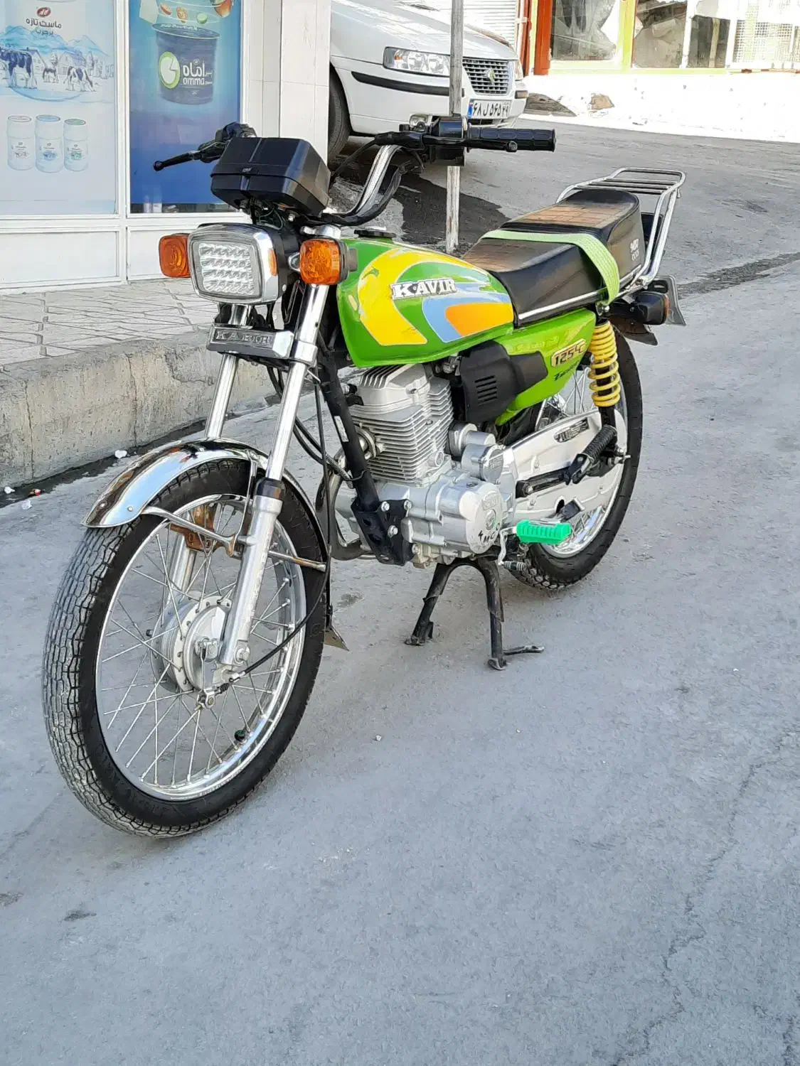 کبیر ۱۵۰ مدل ۹۶ عروسک|موتورسیکلت|جوانرود, |دیوار