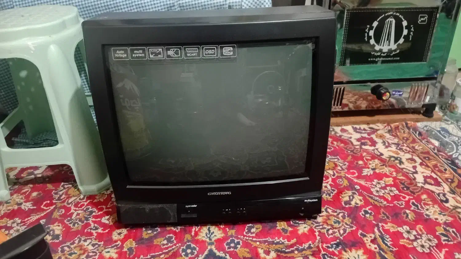 تلویزیون ۲۱ اینچ|تلویزیون و پروژکتور|سنگر, |دیوار