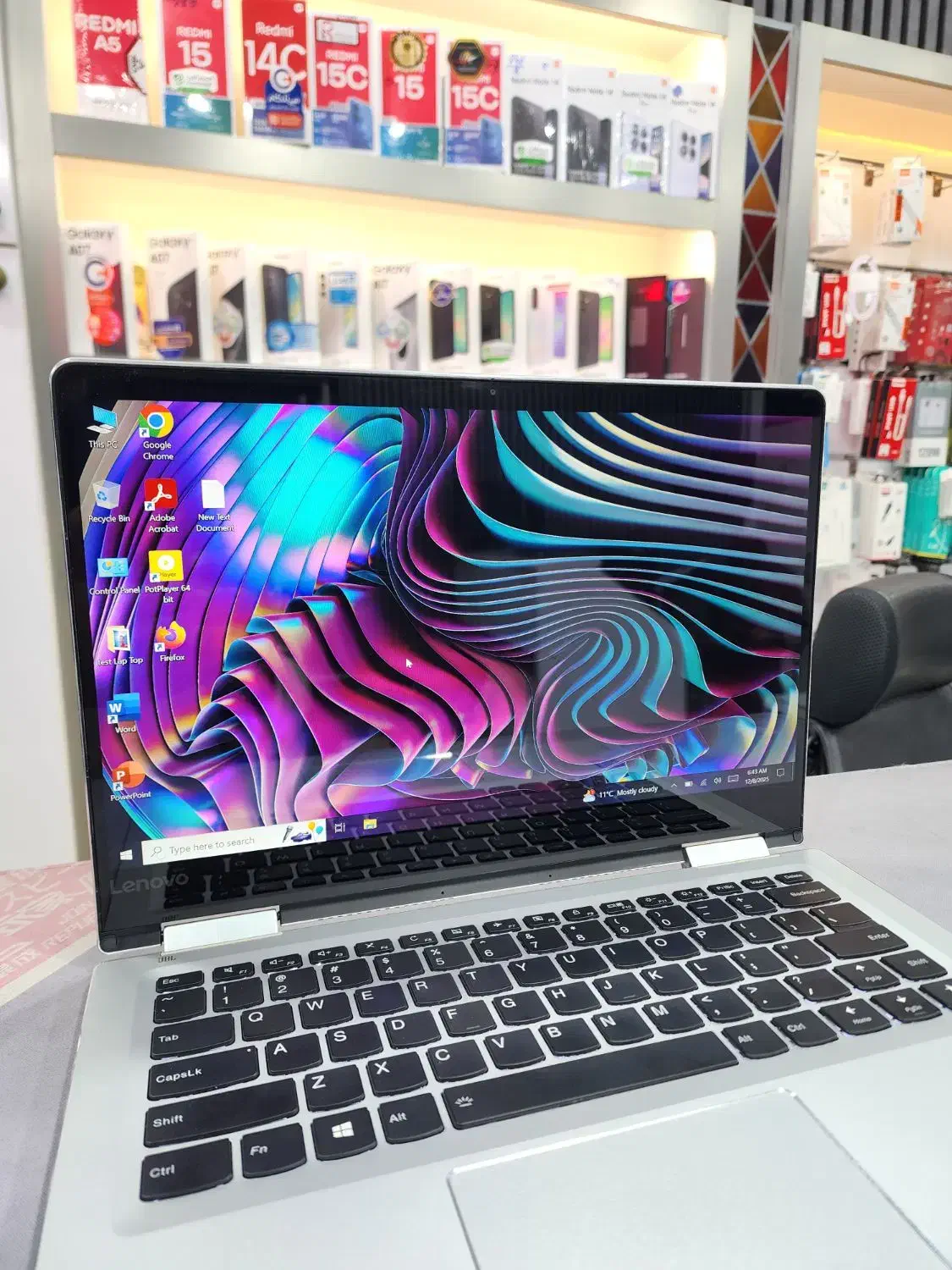 لپتاپ لنوو YOGA Core i5 لمسی . خییلی تمیز|رایانه همراه|سبزوار, نواب صفوی|دیوار