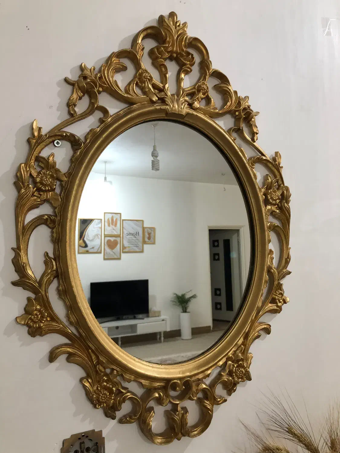 آیینه|آینه|دوگنبدان, |دیوار