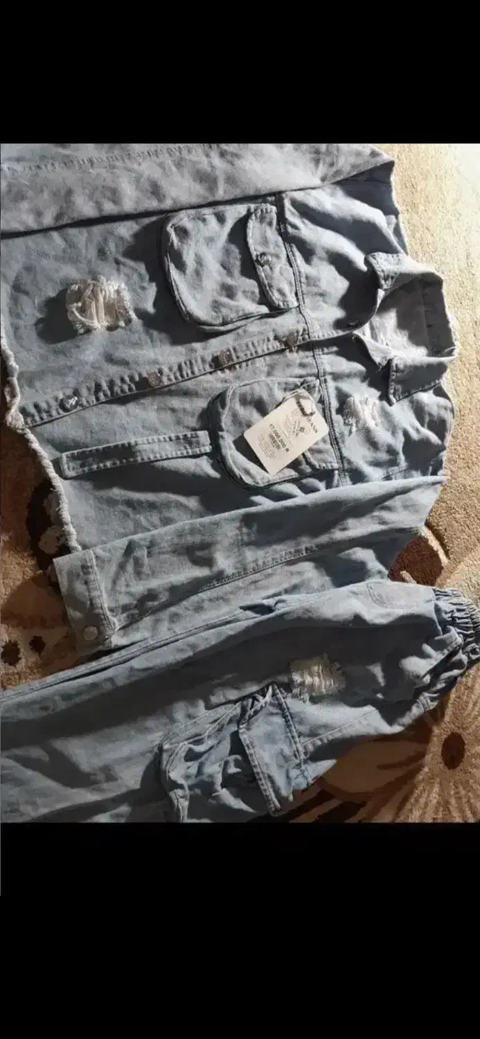 ست کت جین و کارگو|لباس|خرم‌آباد, |دیوار