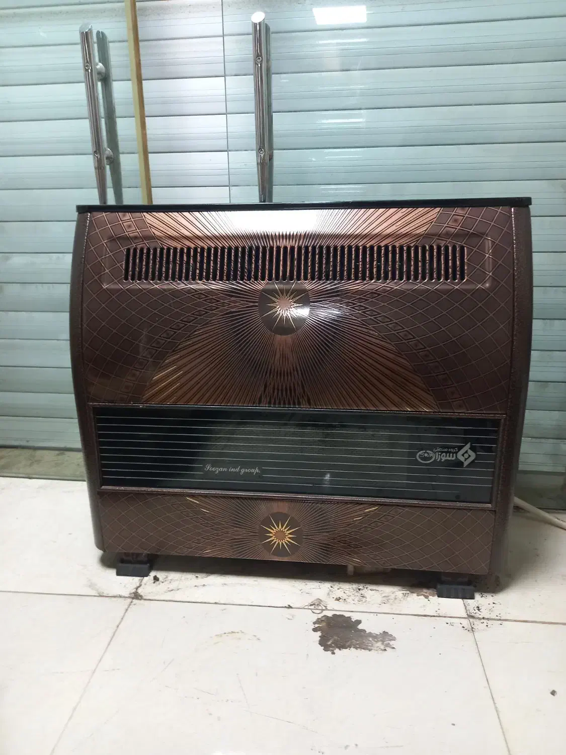 بخاری گازی درحد نو|بخاری، هیتر، شومینه|رشت, ولکس|دیوار