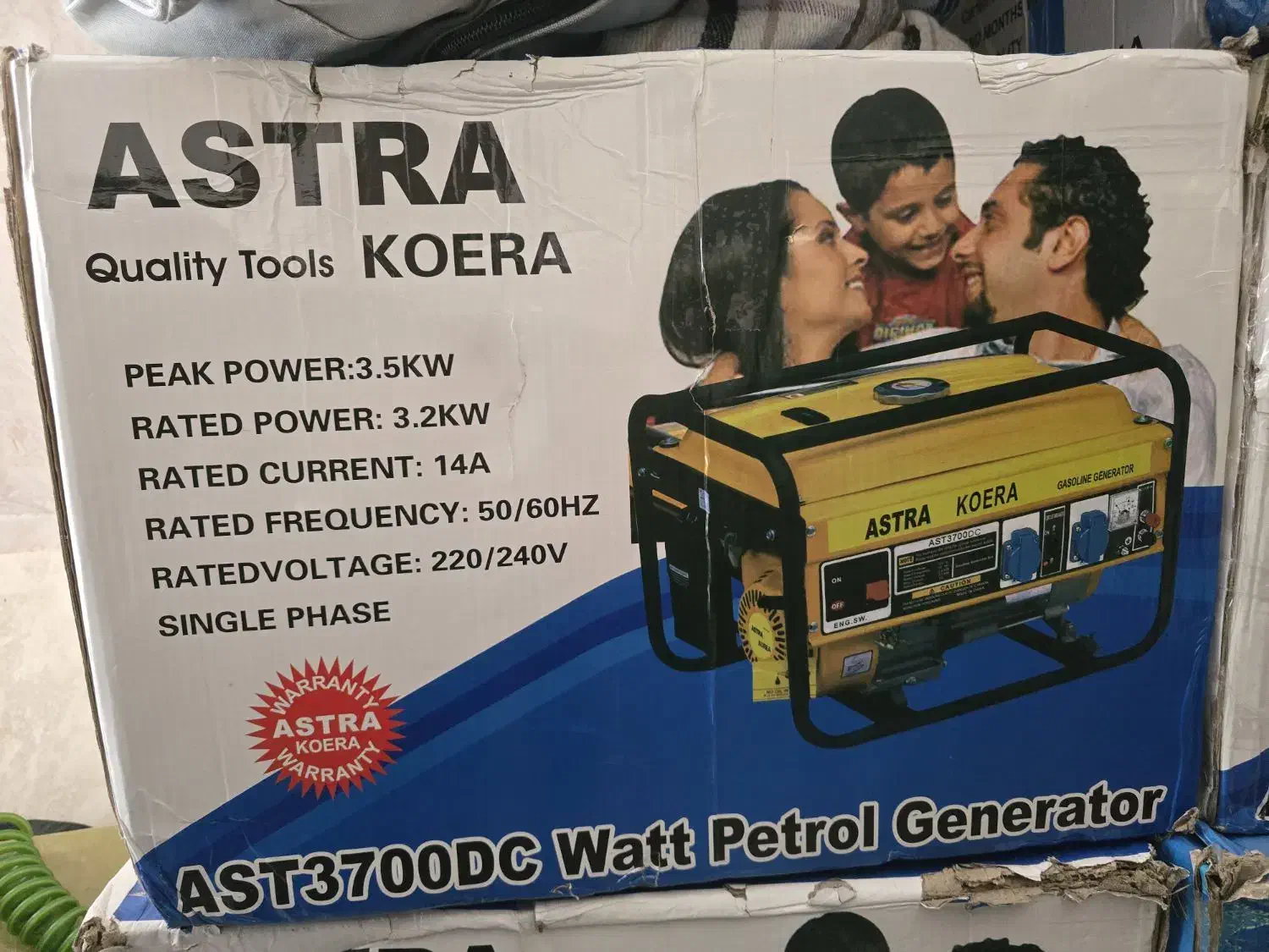 فروش موتور برق استرا AST3700DC انجین قوی|ماشینآلات صنعتی|بندر گناوه, |دیوار