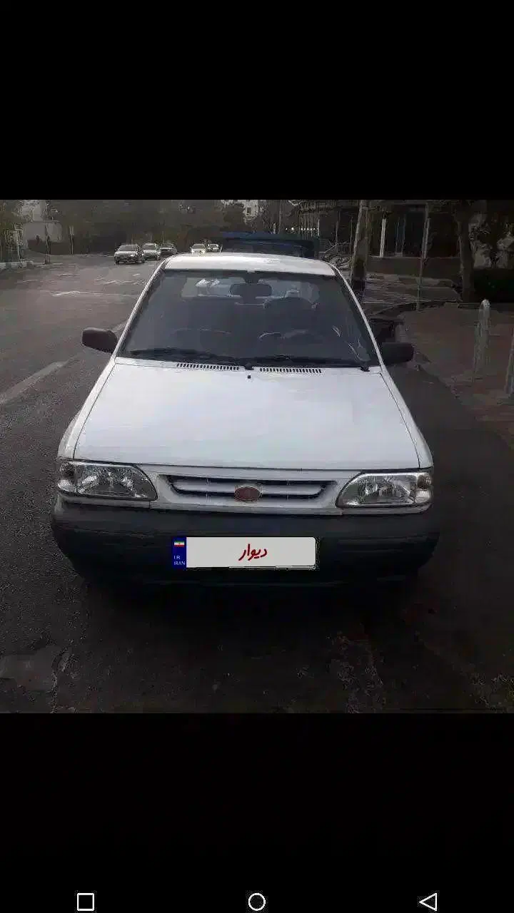 پراید سفید .خوش روخوزیبا.وسالم .تک برگ سند.|خودرو سواری و وانت|تهران, سوهانک|دیوار