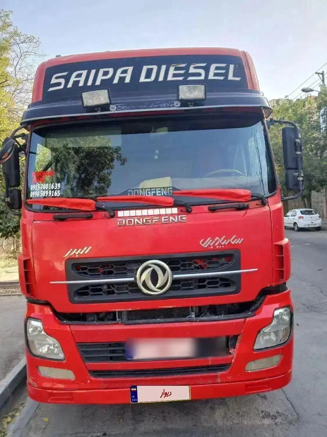 تریلی البرز دنگ فنگ مدل ۸۹|خودرو سنگین|مشهد, کوی سیدی|دیوار