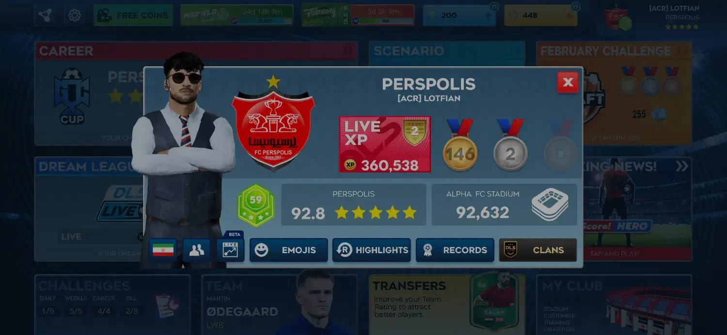 اکانت دریم لیگ|کنسول، بازی ویدئویی و آنلاین|بهبهان, |دیوار