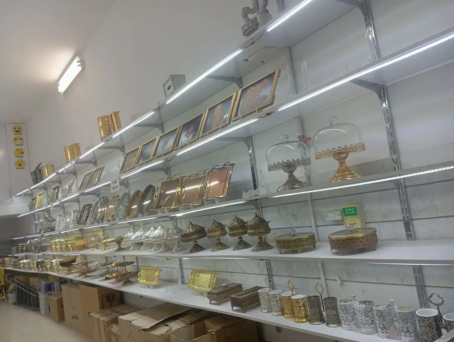 کادویی (واگذاری کلیه اجناس به صورت یکجا)|ظروف سرو و پذیرایی|سرایان, |دیوار