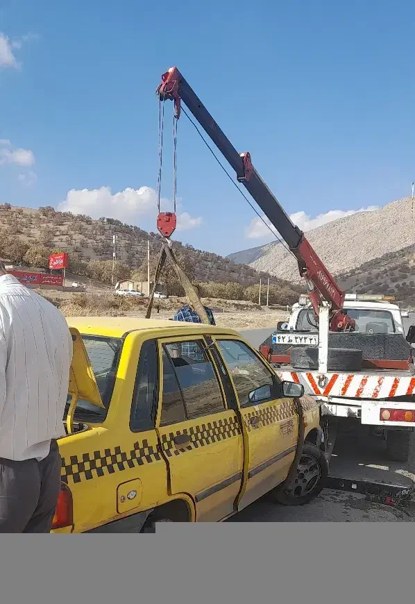 فروش نیسان جرثقیل ویدکش|خودرو سواری و وانت|خرم‌آباد, |دیوار