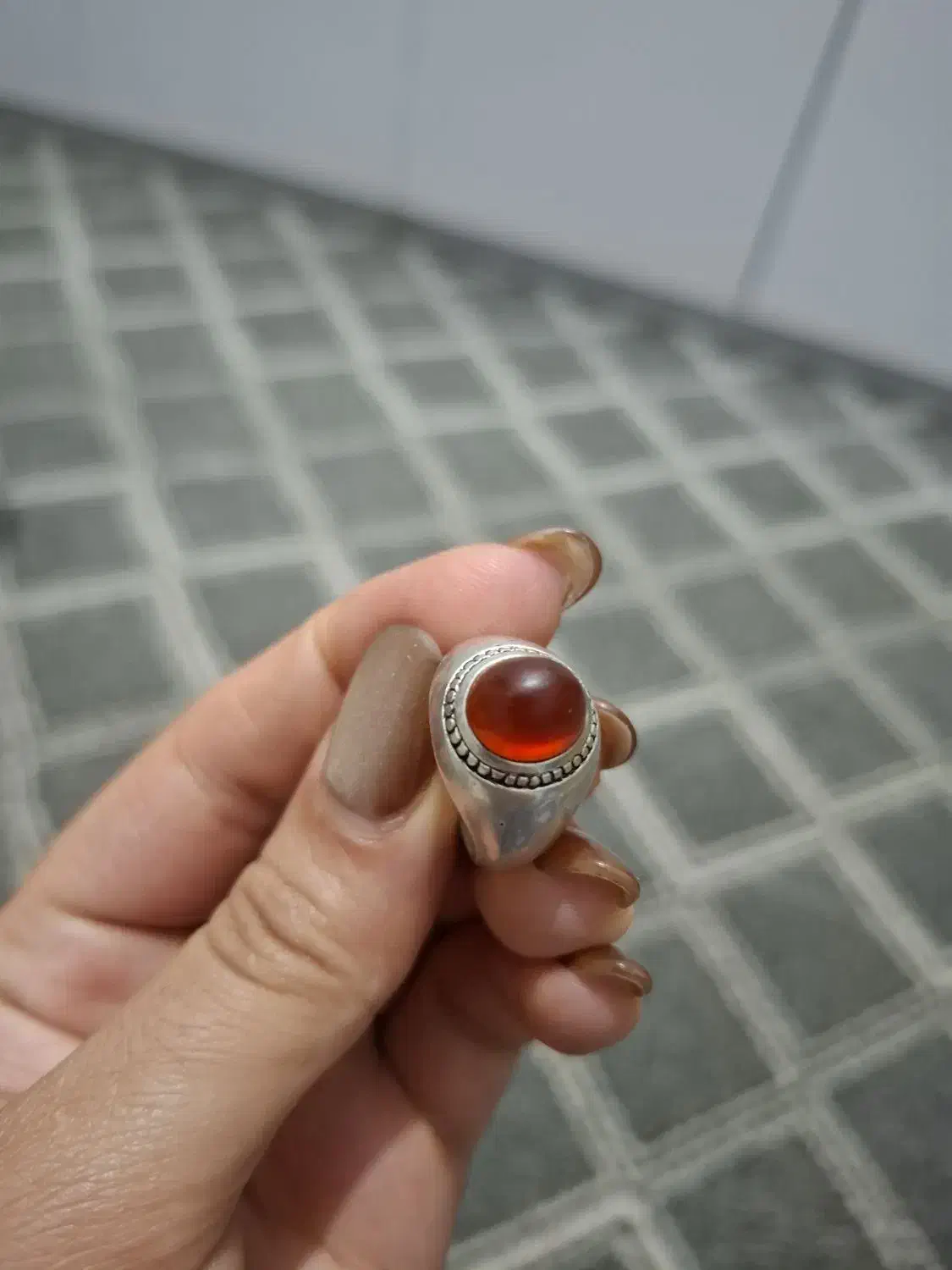 انگشتر عقیق قدیمی|بدلیجات|محمدشهر, محمدشهر|دیوار