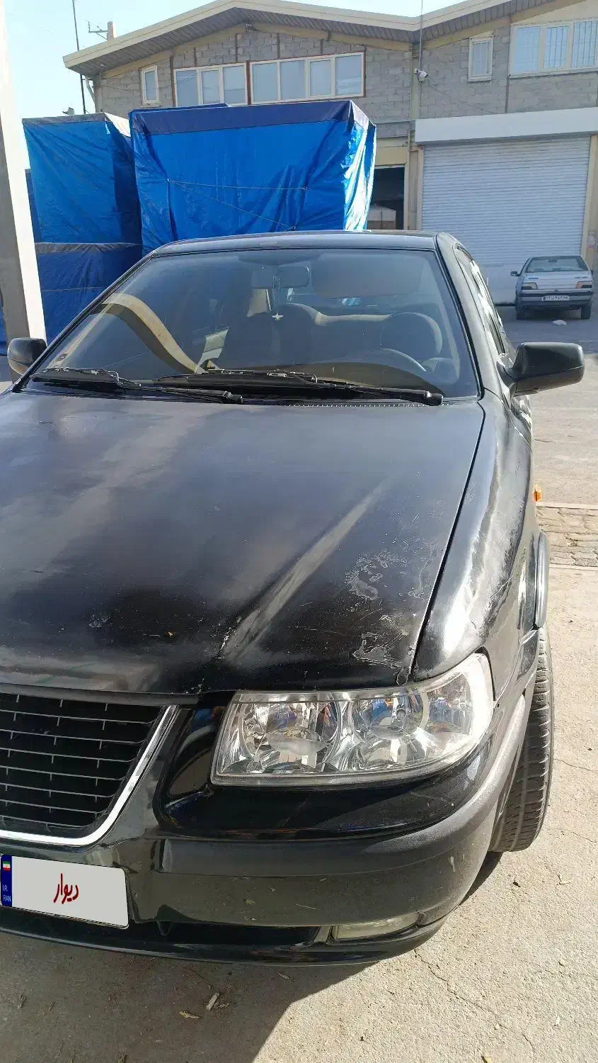 سمند83 مشکی متالیک x7|خودرو سواری و وانت|چهاردانگه (تهران), |دیوار