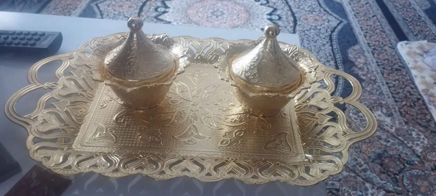 قندان سینی تازه|ظروف سرو و پذیرایی|سرپل ذهاب, |دیوار