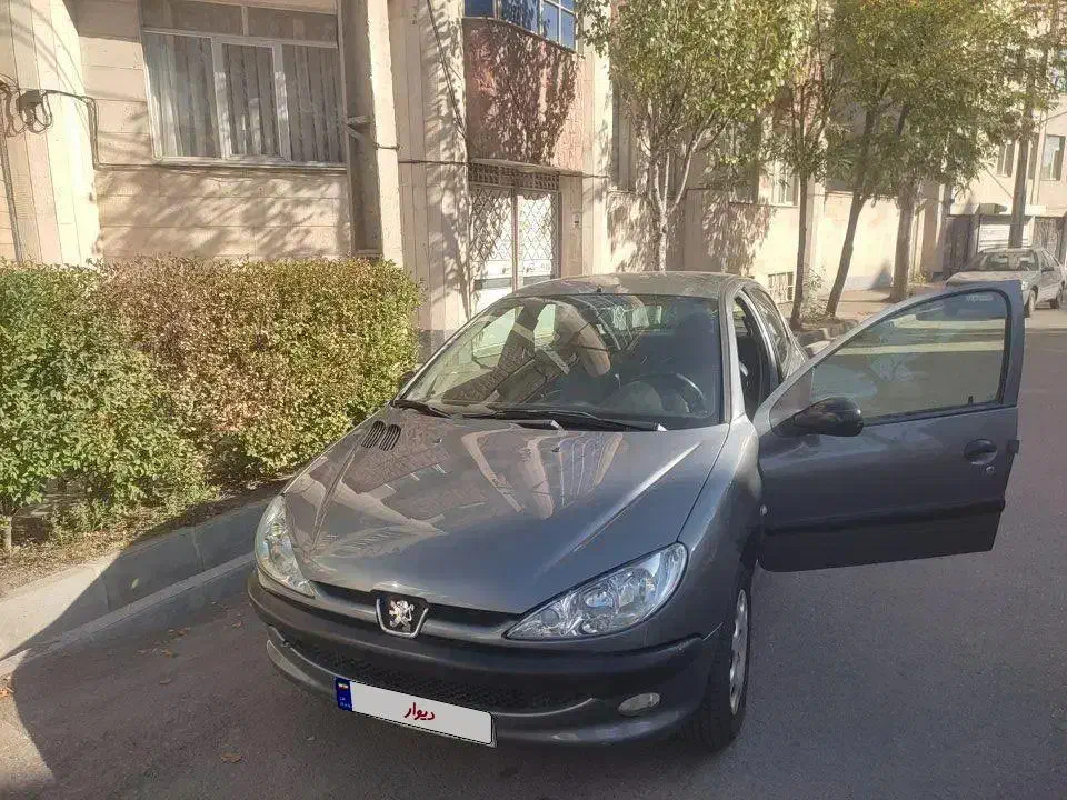 ۲۰۶ تیپ ۲ مدل آخر ۹۰ درجه یک|خودرو سواری و وانت|اردبیل, |دیوار