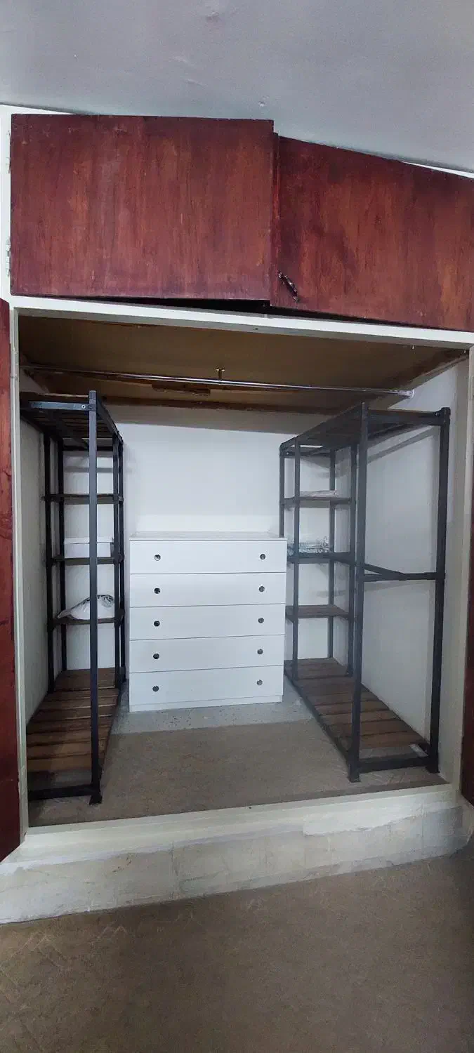 کابینت و کمد دیواری|کتابخانه، شلف، قفسه‌های دیواری|کوچصفهان, |دیوار