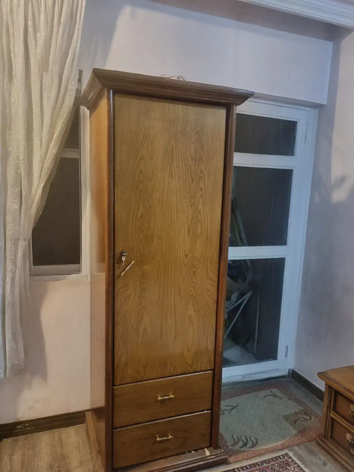 تخت و دراور و آیینه|تخت و سرویس خواب|مشهد, صیاد شیرازی|دیوار