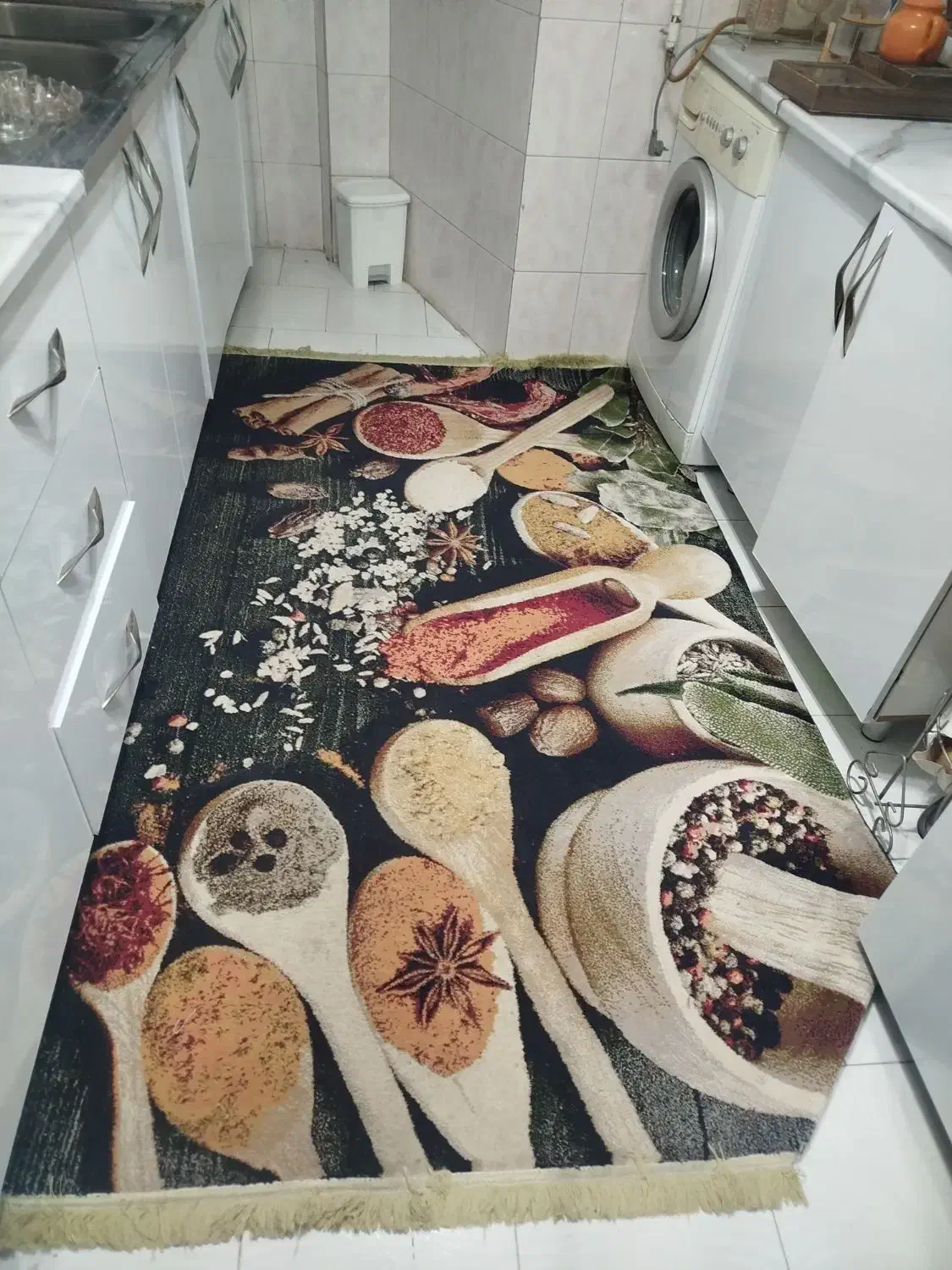 گلیم فرش اشپزخونه|فرش|قزوین, |دیوار