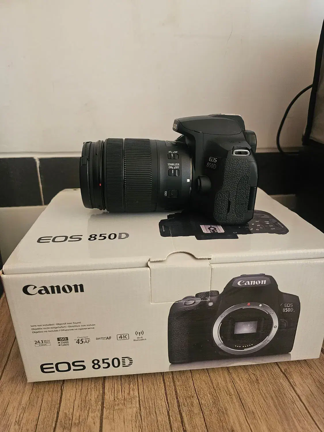 دوربین عکاسی کانن 850d|دوربین عکاسی و فیلمبرداری|شیراز, تاچارا|دیوار