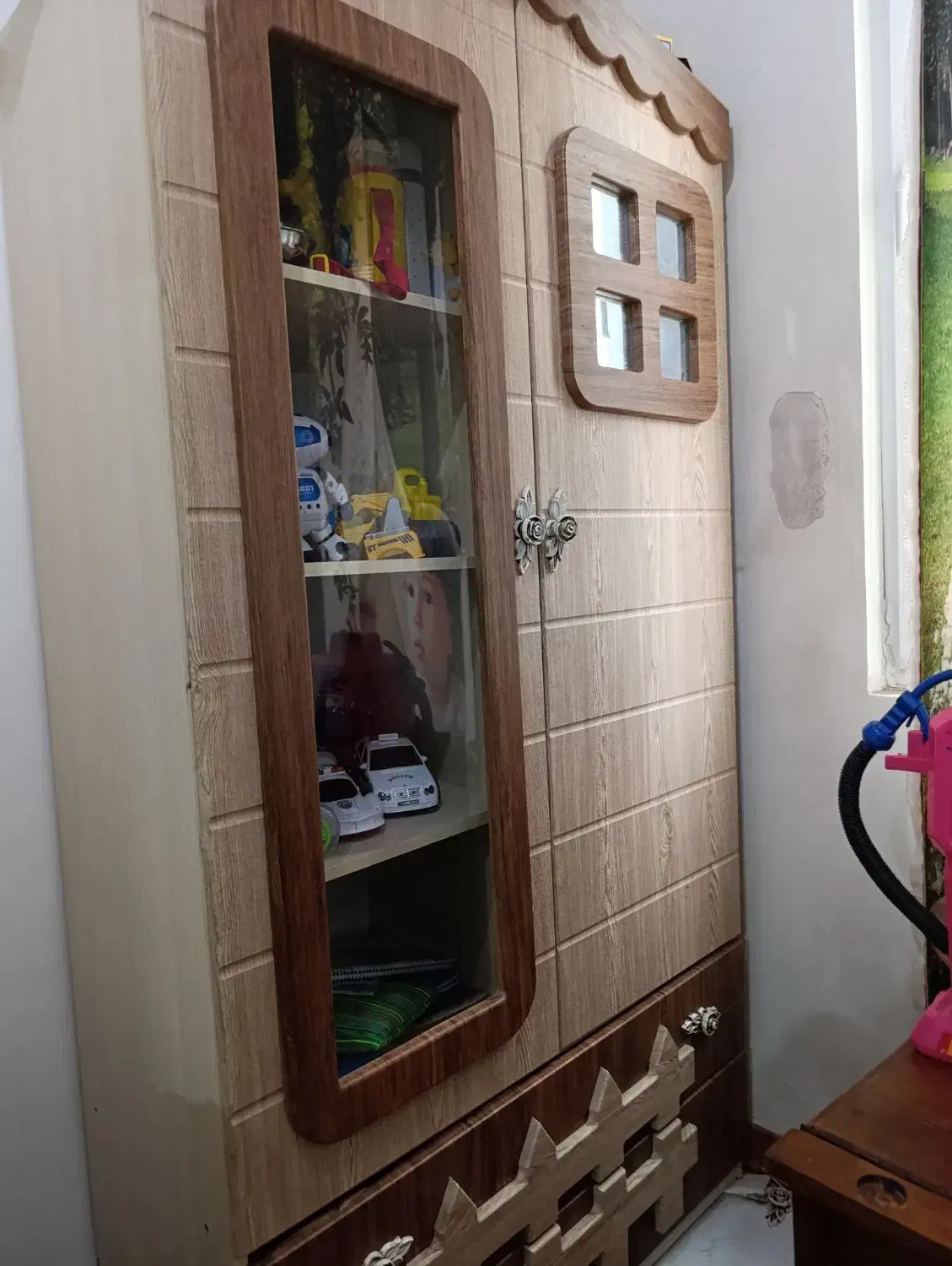 تخت و کمد طرح کلبه|تخت و صندلی بچه|تهران, افسریه شمالی|دیوار