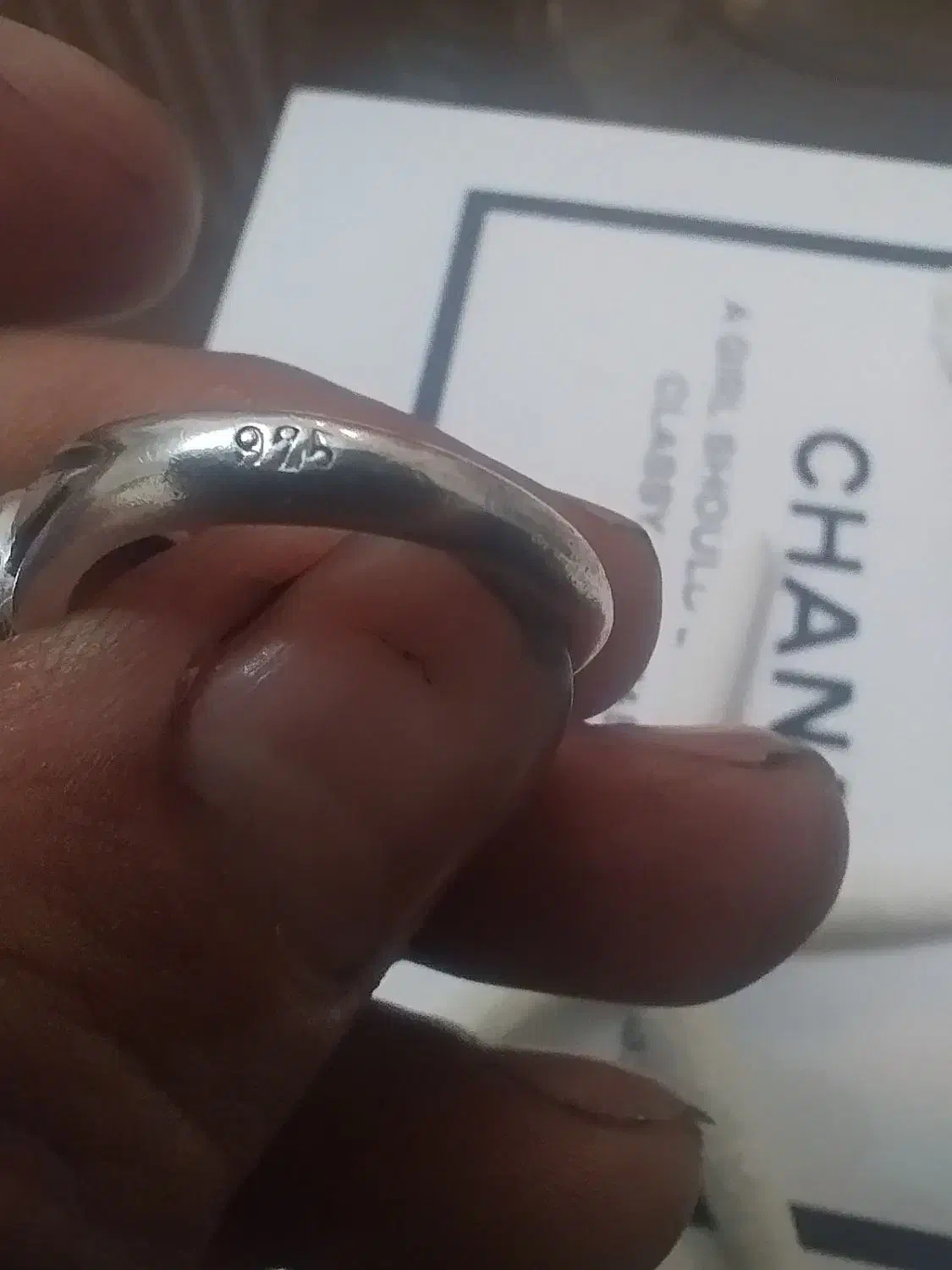 انگشتر نقره خطی یا رقیه|بدلیجات|پاکدشت, پاکدشت (مامازند)|دیوار