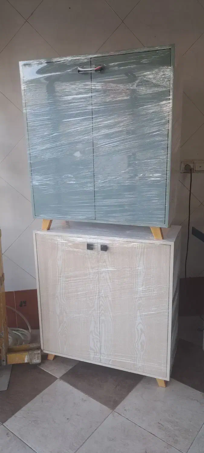 دوتا جاکفشی mdf|جاکفشی، کمد، دراور|فردیس, سپید دشت|دیوار