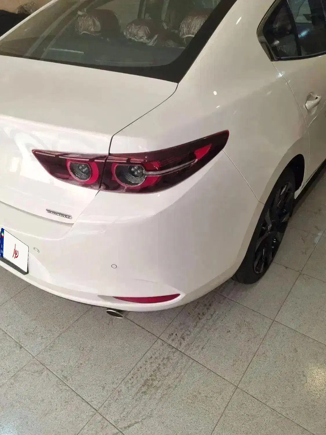 مزدا۳صفر 2025سفید داخل مارون خشک گروه بهمن|خودرو سواری و وانت|تبریز, |دیوار