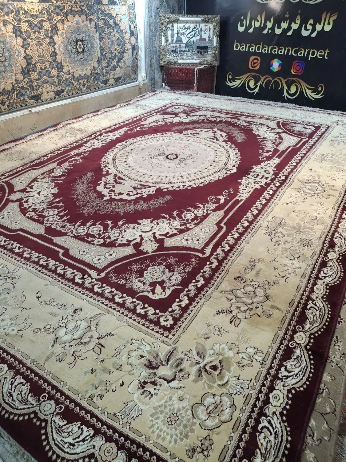 فرش جفت درحد.|فرش|مشهد, مصلی (کارمندان اول)|دیوار