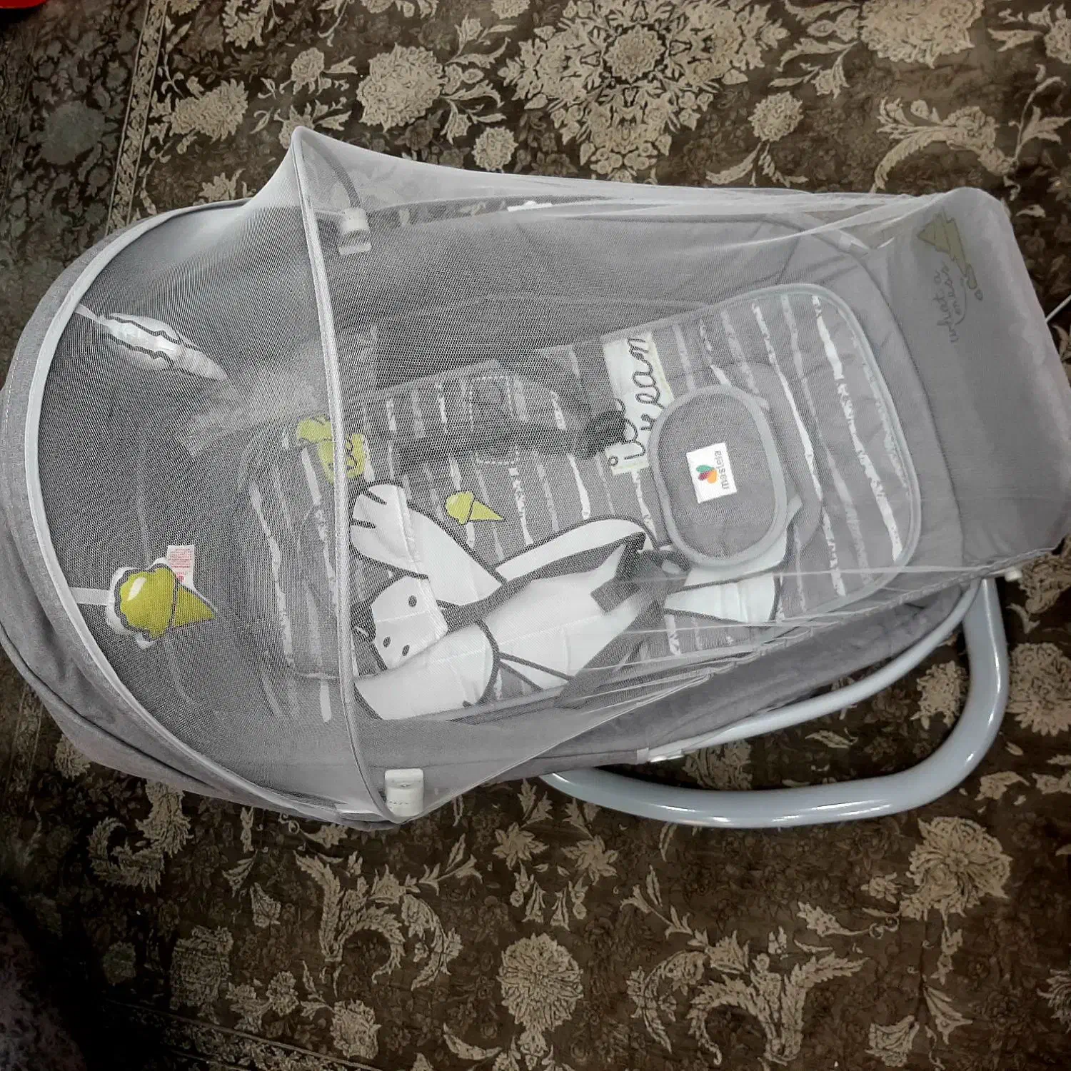 گهواره برقی ماستلا فلش خور بلوتوث دار باتری خور|تخت و صندلی بچه|کرج, گلشهر|دیوار
