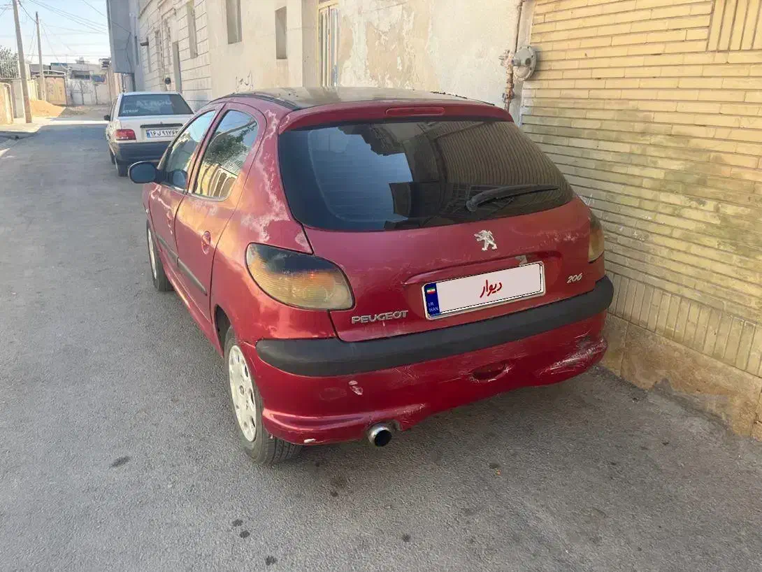 فروش ۲۰۶تیپ ۲|خودرو سواری و وانت|شیراز, شیخ علی چوپان|دیوار