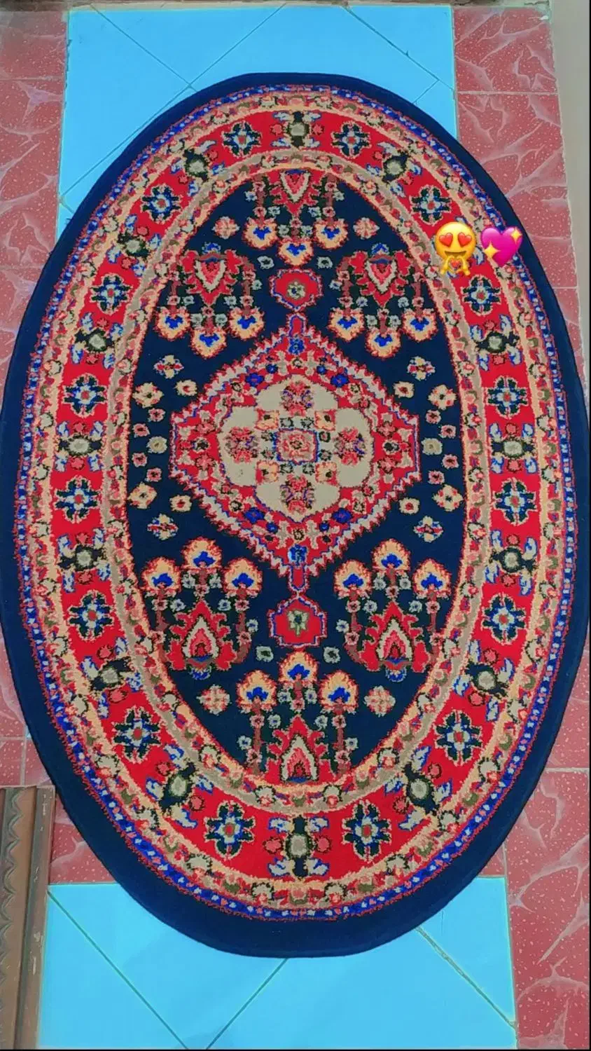 قالیچه با طرح سنتی|فرش|ملایر, |دیوار