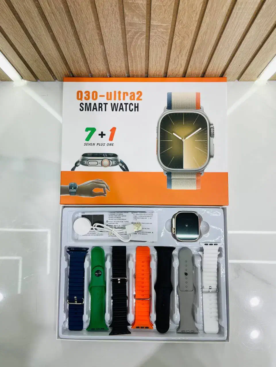 پک ساعت هوشمند با ۷ عدد بند|لوازم جانبی موبایل و تبلت|سنندج, |دیوار