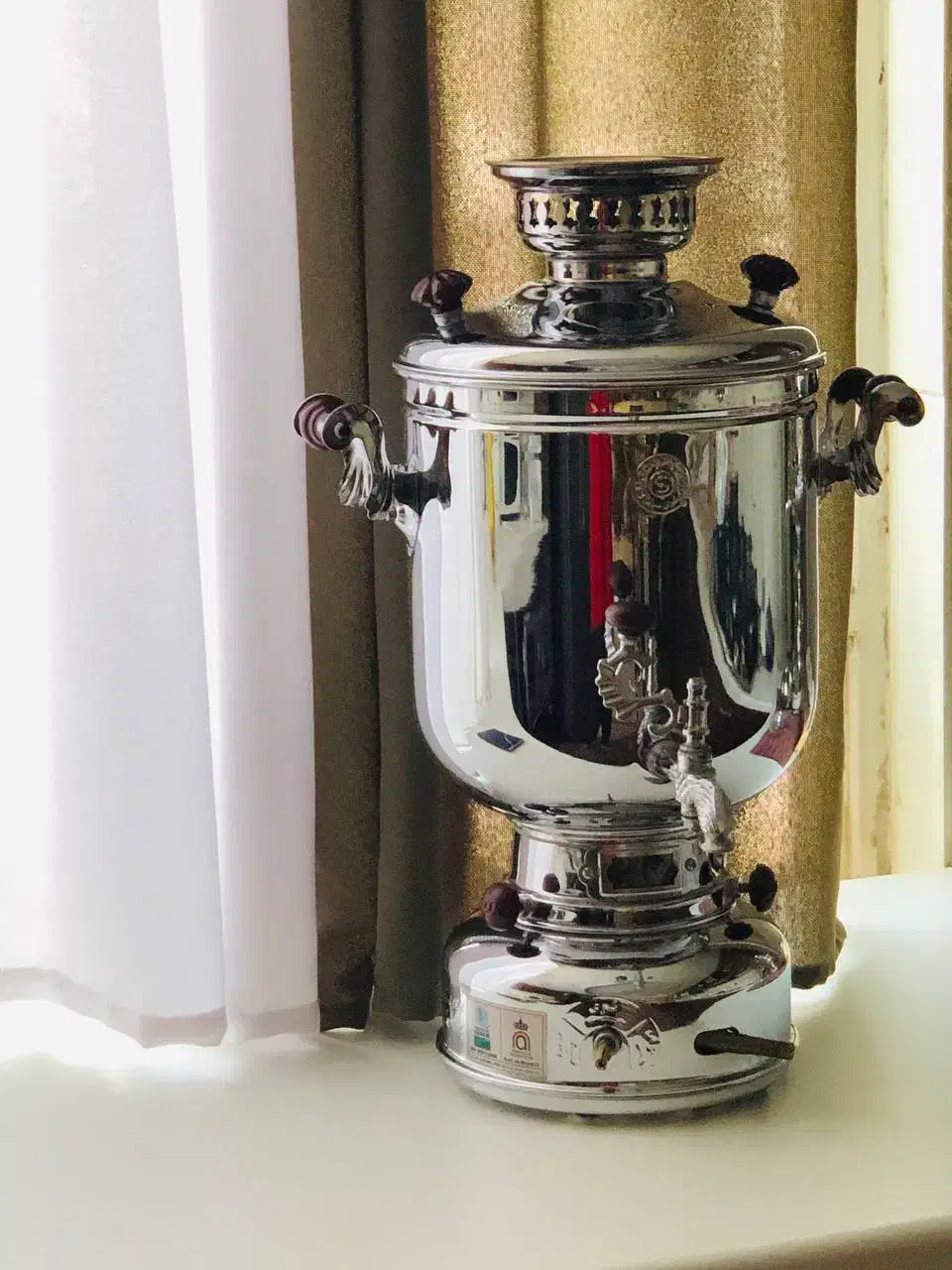 سماور گازی برادران سیفی ۹ لیتری|سماور، چایساز، قهوهساز|کرمانشاه, |دیوار