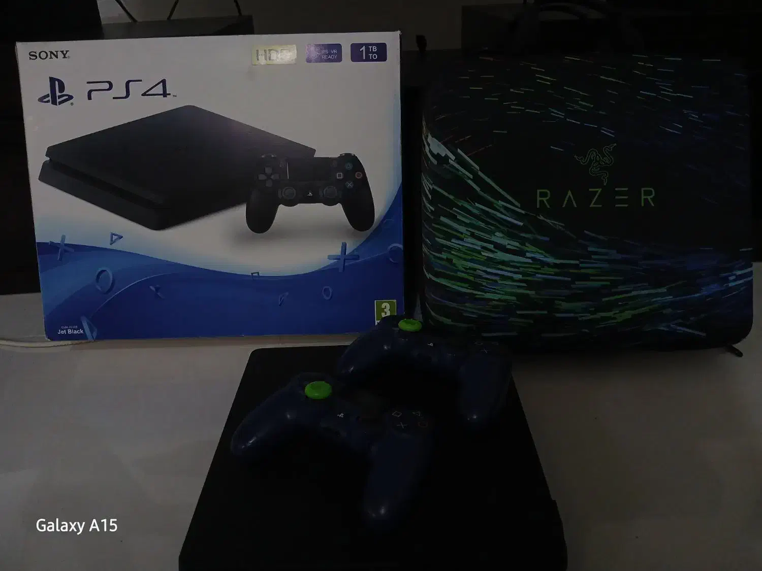 ps4 اسلیم پی اس فور دو دسته ۱ ترا|کنسول، بازی ویدئویی و آنلاین|مشهد, کارمندان دوم|دیوار