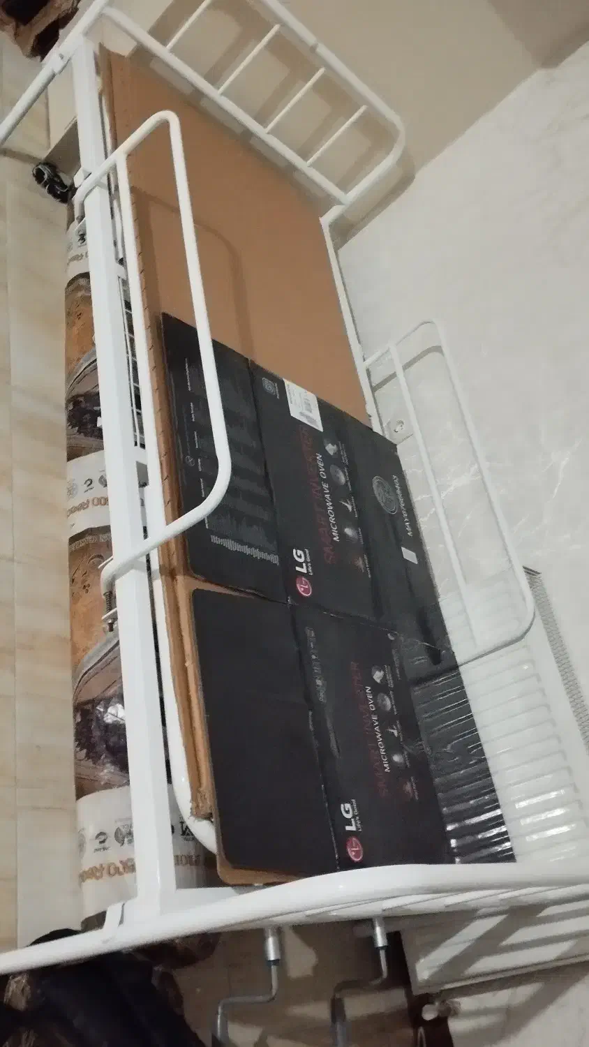 تخت خواب بیماران دو طرف تاشو|تخت و سرویس خواب|رشت, کوی مهر|دیوار