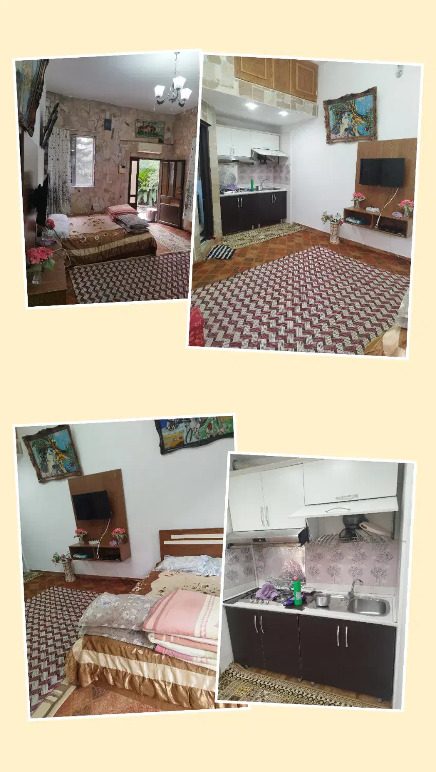 دو خواب و سوییت ساحلی شیک تمیز|اجارهٔ کوتاه‌مدت آپارتمان و سوئیت|رامسر, |دیوار