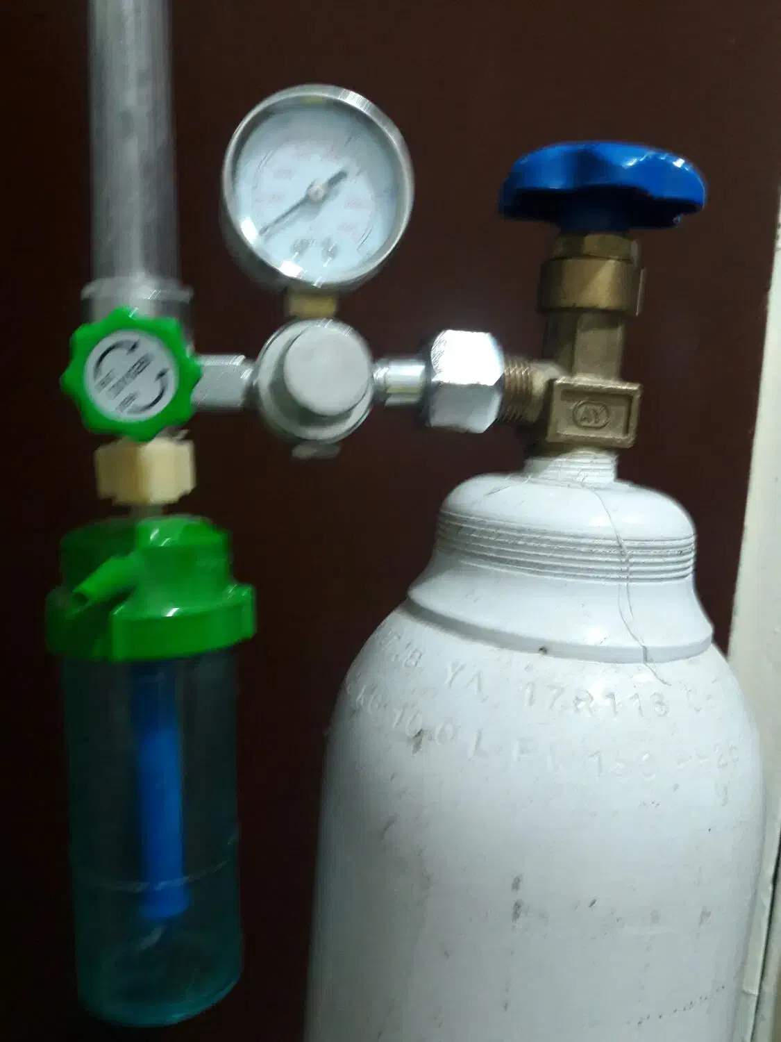 کپسول اکسیژن ده لیتری همراه مانومتر  ساخت چین|پزشکی|اسلامشهر, شهرک قائمیه|دیوار