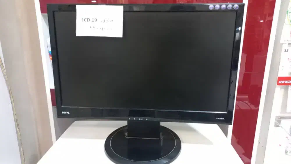 مانیتور 19 اینچ 2 عدد|قطعات و لوازم جانبی رایانه|هشتگرد, فاز ۲ مهستان|دیوار